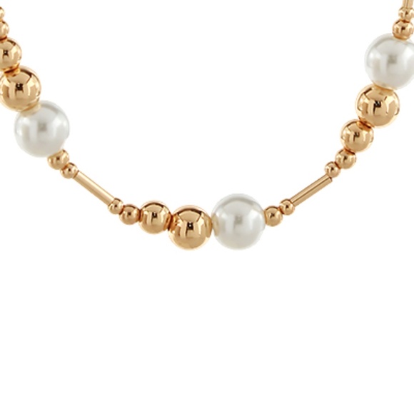 Pearl & Ball Bar Choker - Picture 2 of 2
